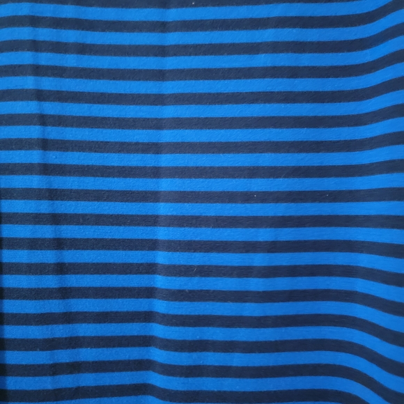 Blue & Black XL Striped Maxi Skirt - Picture 4 of 5